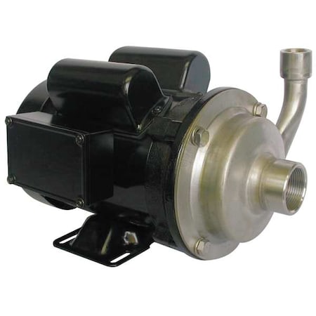 Cntrfug Pmp, 316SStl, 1P, 3/4in, 3/4hp, 58gpm MPN:5WXT2