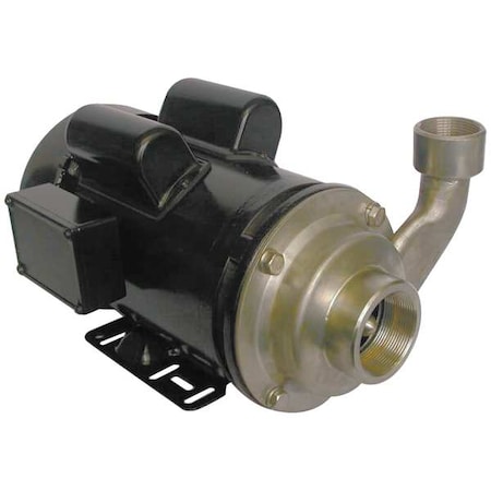 CntrfugPmp, 316SStl, 1P, 1 1/2in, 2hp, 130gpm MPN:5WXT8