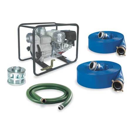 Engine Drive Pump Kit, 9.5HP, Honda Engine MPN:7AJ16