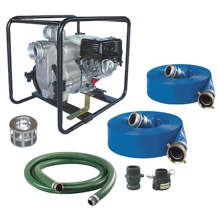Engine Drive Pump Kit, 7.1HP, Honda Engine MPN:7AJ21