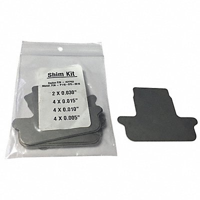 Shim Kit 5 in L Stainless Steel MPN:45YP83