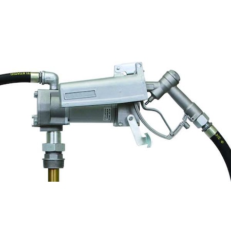 Fuel Transfer Pump, 115V AC, 13 gpm Max. Flow Rate, 1/8 HP, Aluminum, 1 in Inlet MPN:12F726