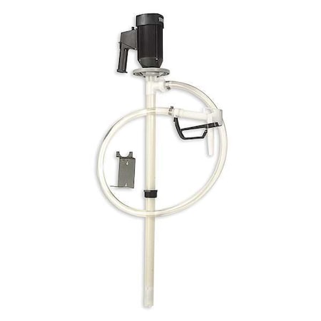 Electric Drum Pump, PVDF, 110 V AC MPN:1DLR1