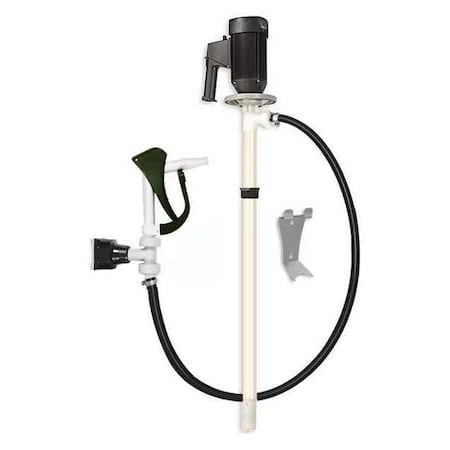 Electric Drum Pump, PVDF, 220 V AC MPN:1DLR6