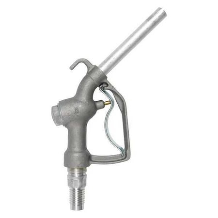 DrumPumpNozzle, 1in, HoseBarb, AlumSpout MPN:1DLU5