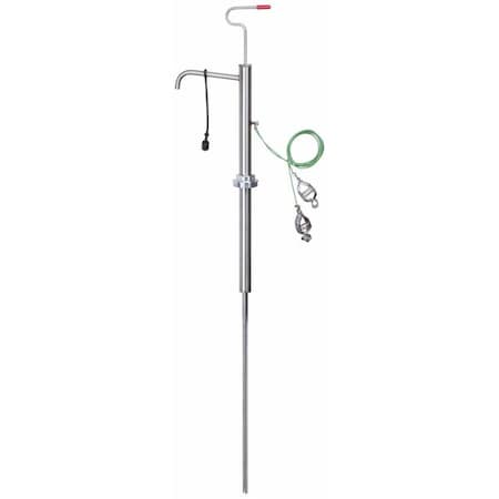 Hand Operated Drum Pump, Piston, 316 SS MPN:32ZN70