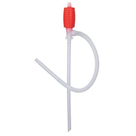 Hand Operated Drum Pump, Siphon, 5 gal For Container, 2 gpm 120 strokes Max. Flow Rate, Polyethylene MPN:38Y789