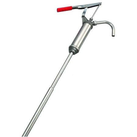 Hand Drum Pump, Stainless Steel, 3/4In OD MPN:38Y792