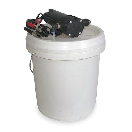 Oil Change System, 12V DC, 4 gpm Max. Flow Rate, Polypropylene MPN:3ACA7