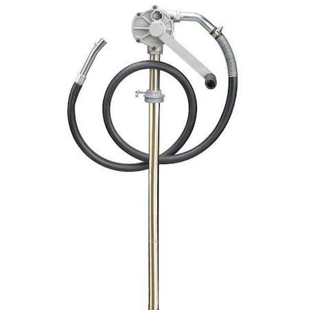 Hand Drum Pump, Rotary, Aluminum, 3/4In OD MPN:40M296