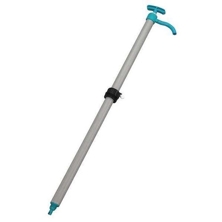 Hand Drum Pump, Piston, PVC, 11/16In OD MPN:4HA33