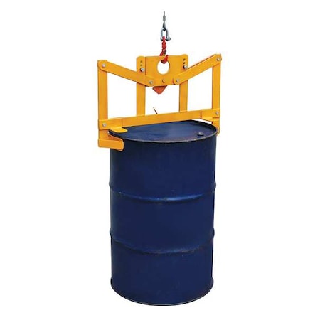 Vertical Drum Lifter, Yellow, Steel MPN:12R539