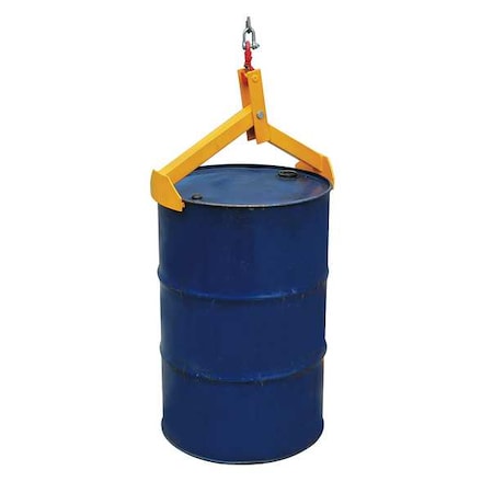Salvage Drum Lifter, Ylw, Vertical, Steel MPN:12R543