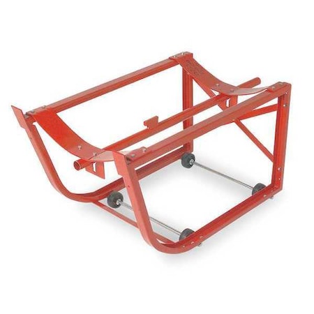 Drum Cradle, Cap 600 Lb, 4 Rigid Casters MPN:1GC91