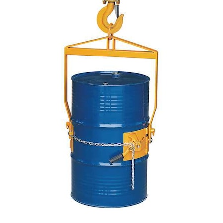 Vertical Drum Lifter/Dispenser, Ylw, Steel MPN:21VG37