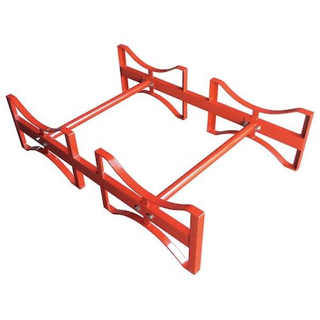 Drum Rack, Stackable, For 2 Steel Drums MPN:30YN83