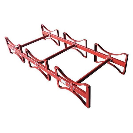 Drum Rack, Stackable, For 3 Steel Drums MPN:30YN84