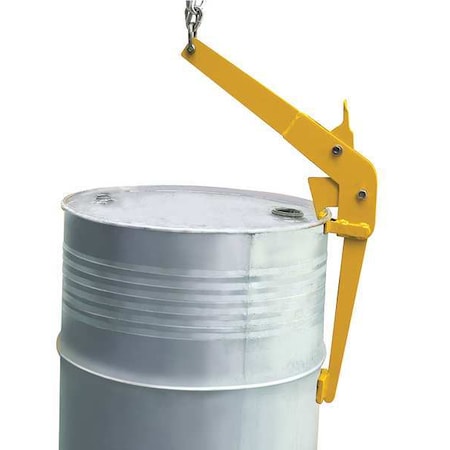 Drum Lifter, Yellow, Vertical, Steel MPN:30YP26