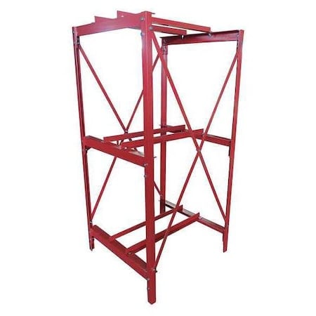 Drum Rack, 55 gal, Dia. 23 1/2in, Red MPN:31CA28