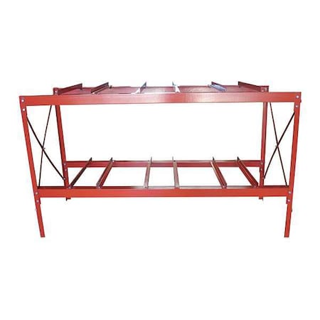 Drum Rack, 55 gal, Dia. 23 1/2in, Red MPN:31CA30