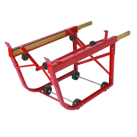Drum Cradle, Red, Powder Coated, 55 gal MPN:3BA27