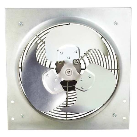 Exhaust Fan, 12In Bl, Alum, 115V MPN:10D954