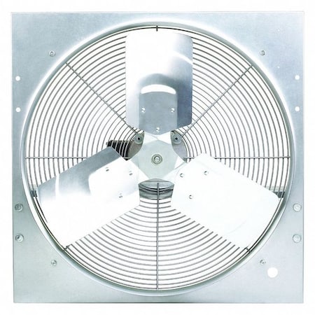 Exhaust Fan, 24In Bld, Alum, 115/230V MPN:10D962