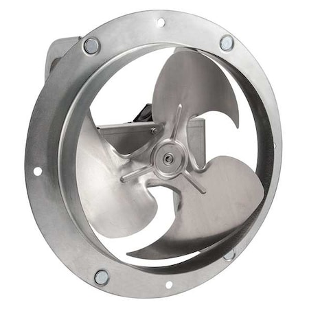 Exhaust Fan, 12In Bl, Aluminum, 115V MPN:12U120