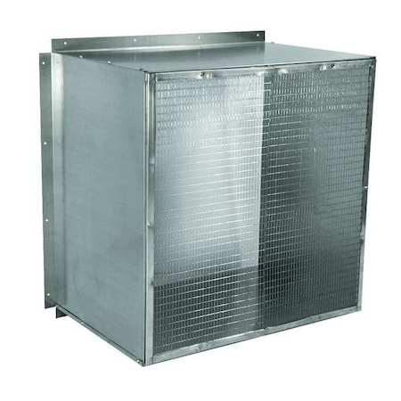 Intake Guard, 8In Bl, Galv Steel, 12 1/8In MPN:16D545