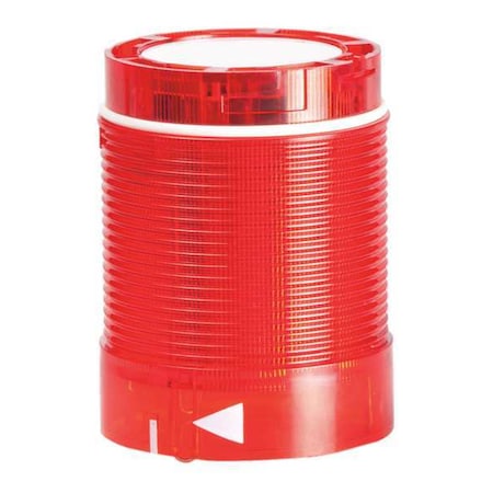 Tower Light Module, 120V AC, Red, 50 mm Dia., 2 3/4 in Height, LED MPN:30XT72
