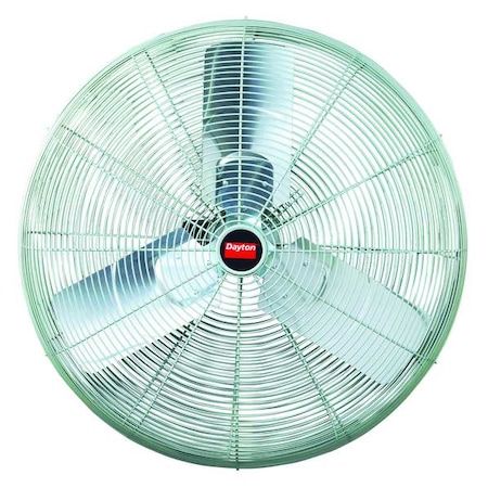 Standard Duty Industrial Fan, 30 in Blade Dia, Non-Oscillating, 115VAC, 8800/9800 CFM MPN:1VCE9