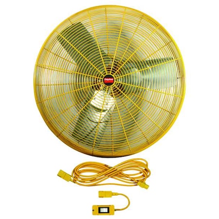 High Visibility High Visibility Industrial Fan, Ceiling, IBeam, Pedestal, Wall Mount, 115V MPN:1VCH4
