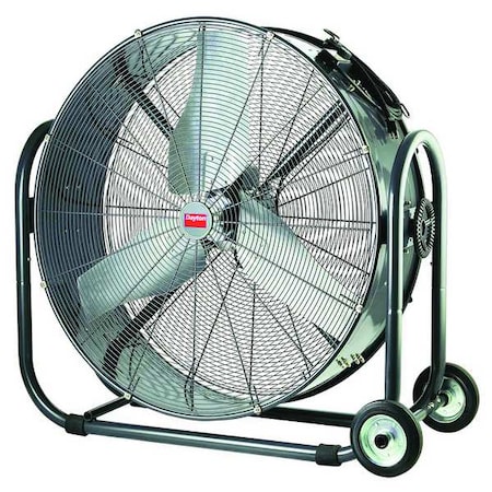Standard Duty Industrial Fan, 36 in Blade Dia, Non-Oscillating, 115VAC, 8350/12250 CFM MPN:1YNW5