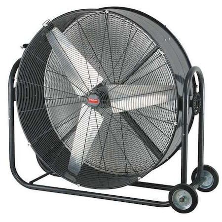 Standard Duty Air Circulator, Floor Mount, 42 in Blade Dia, 115V, 9000/15, 000 cfm, Non-Oscillating MPN:1YNW6