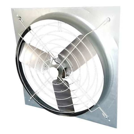 Air Circulator, Ceiling, IBeam, Pedestal, Wall Mount, 24 in Blade Dia, 115/230V, Non-Oscillating MPN:24P4G-13-G