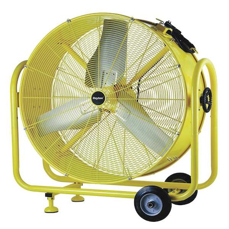 Outdoor Air Circulator, Floor Mount, 24 in Blade Dia, 120V, 3, 600/5, 800 cfm, Non-Oscillating MPN:2RDZ1
