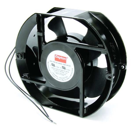 Axial Fan, Round, 115V AC, 1 Phase, Aluminum, 5 15/16 in W. MPN:2RTK7