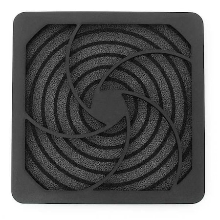4-7/8 in H x 4-7/8 in W Compact Axial Fan Filter and Guard Assembly, 7/16 in D, 45 PPI Rating MPN:31CC66