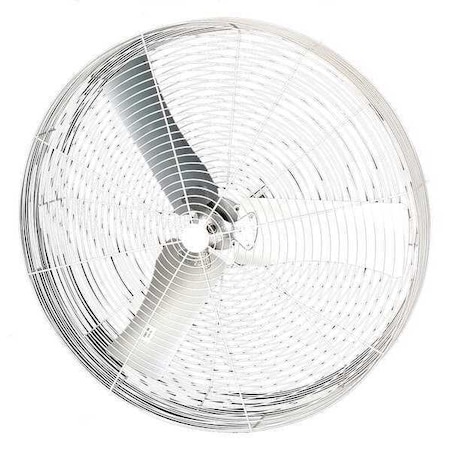 Corrosion Resistant Industrial Fan, Ceiling, IBeam, Wall Mount, 36 in Blade Dia, 115/230V MPN:36B8WN-G