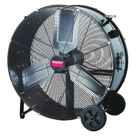 Standard Duty Air Circulator, Floor Mount, 24 in Blade Dia, 115V, 4, 150/6, 200 cfm, Non-Oscillating MPN:39UK52