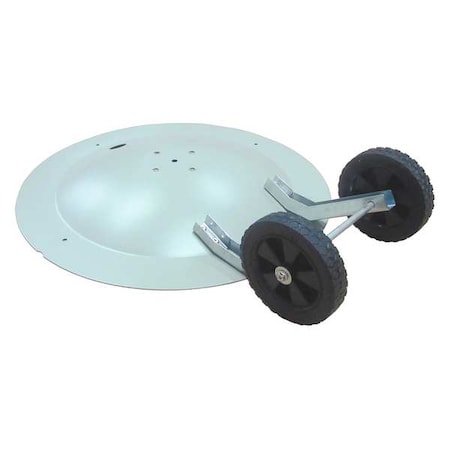 Pedestal MountWheelKit For 1ZCP2D, 1ZCP3D MPN:40PR87