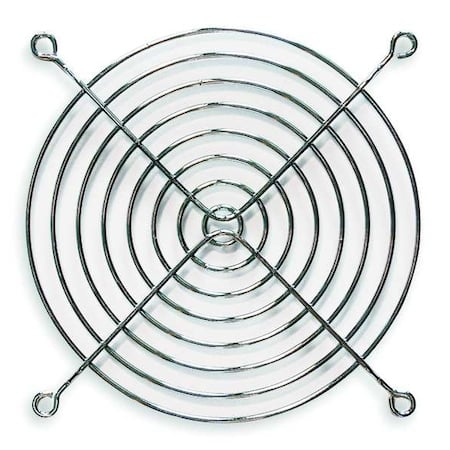 Compact Axial Fan Guard, Fits Fan Shape Square, Diameter 4 35/64 in, Steel MPN:4YD87