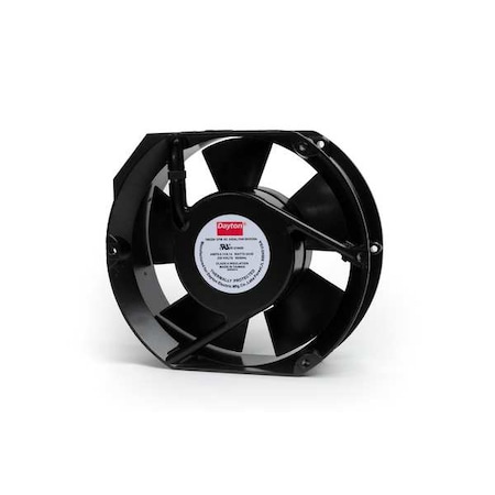 Standard Oblong Axial Fan, 230V AC, Aluminum, 5 15/16 in W. MPN:55VD35