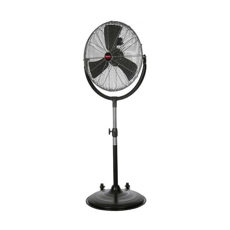 Pedastal Fan W/ 20 in Blade Dia, 3 Speeds, 120V AC, 62 in H, 9 ft L Cord MPN:61LD79