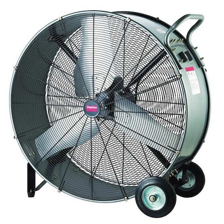 Standard Duty Air Circulator, Floor Mount, 48 in Blade Dia, 120V, 21, 000 cfm, Non-Oscillating MPN:6ALE4