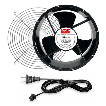 Axial Fan Kit 3 1/2 in D, 120V AC, 429/496 cfm MPN:786EW5