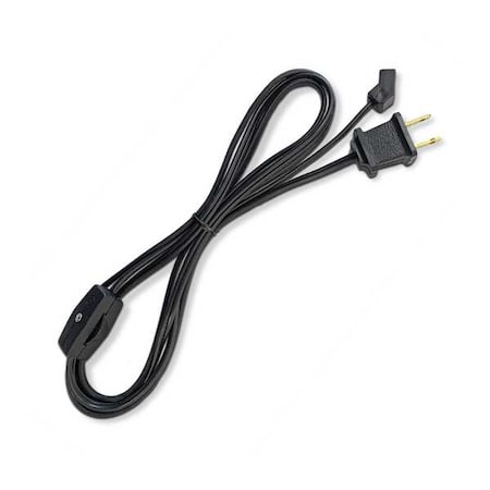 Power Cord, 72 in L, Black, 115V AC MPN:786EX0