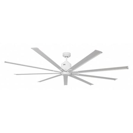 Standard-Duty Industrial Ceiling Fan, 7 ft Blade Dia, 9 Blades, 6 Speeds, 120V AC MPN:7DX28