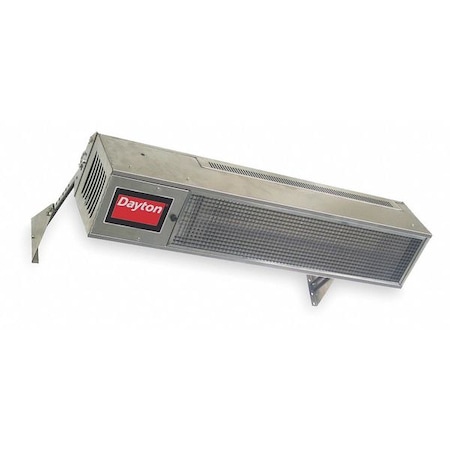 Infrared Patio Heater, NG, SS, 9 ft. Radius MPN:1RVT7