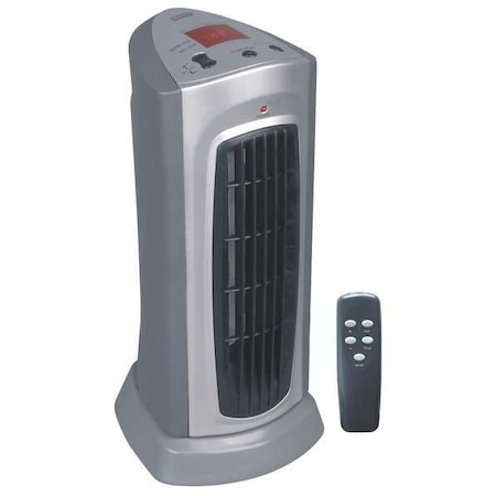 Portable Electric Heater, 1500/900, 120V AC, 1 Phase, 5118 / 3071 BtuH, Oscillating MPN:1VNX8